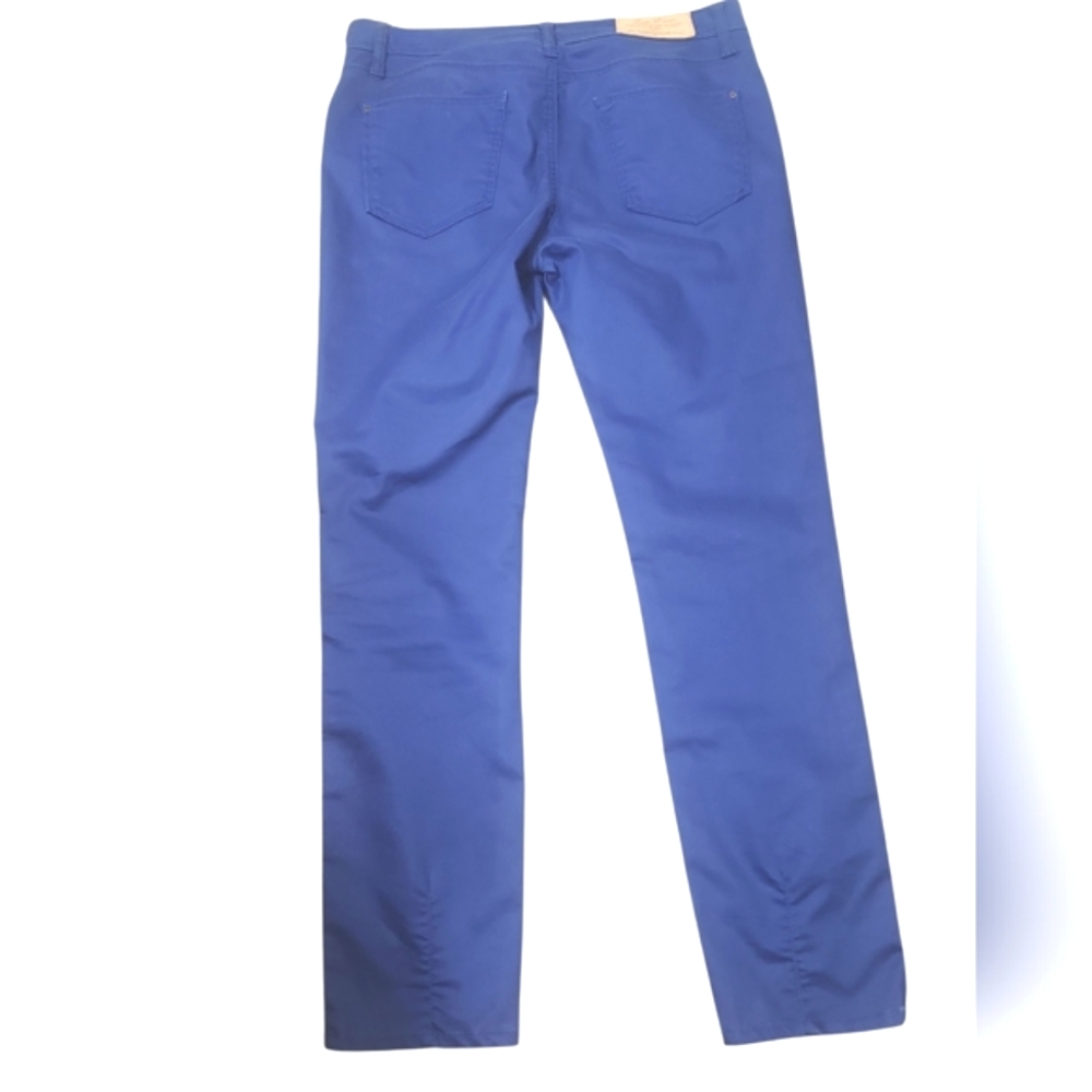 Zara Woman Premium Denim Wear Collection Royal Blue Jeans. 6 - Picture 5 of 16